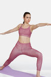 Zelocity Quick Dry Gym Leggings - Dry Rose — thumbnail 4